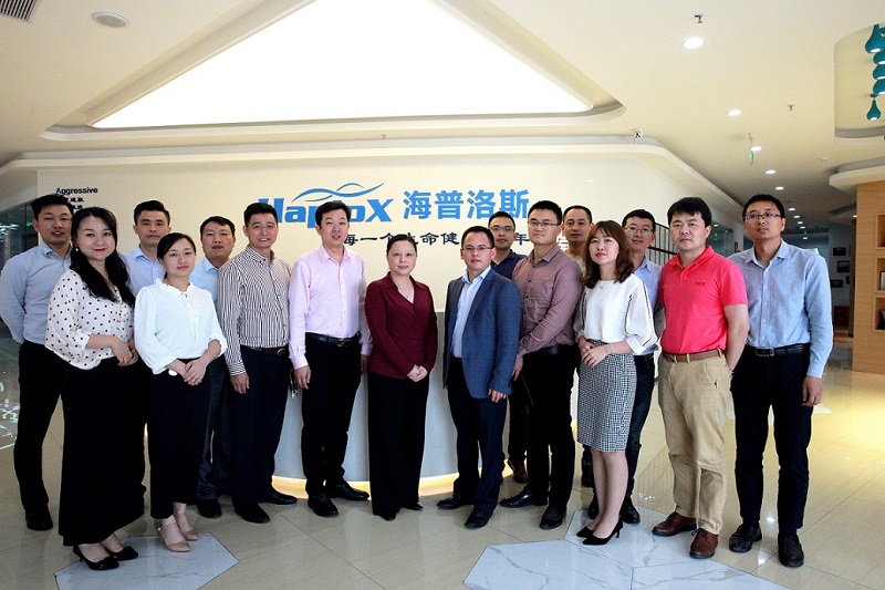 秘书处组织会员参访海普洛斯，共同探讨医学级基因检测