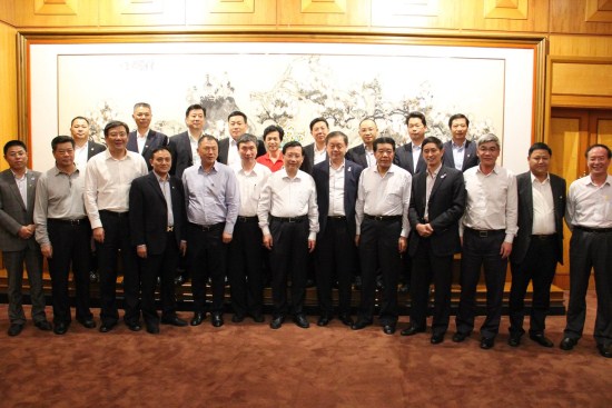 中共江西省委书记强卫在深圳会见我会领导