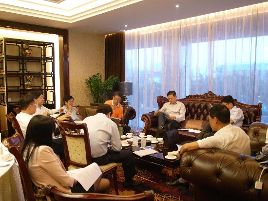 深圳市江西商会召开第一届第二次会长常务会议