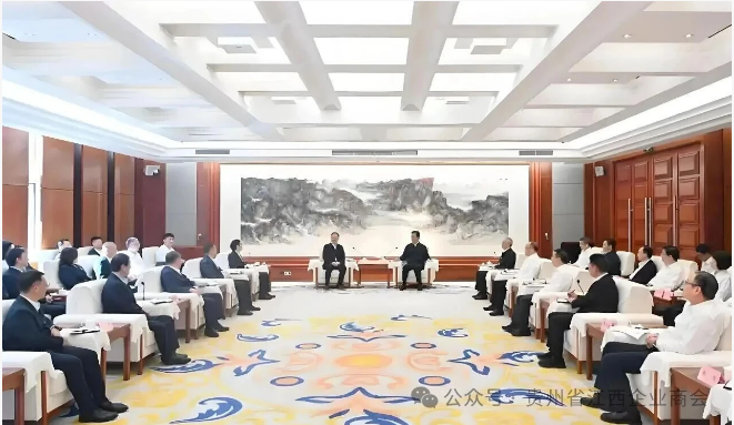 贵州省委副书记、省长李炳军会见赣商企业家代表